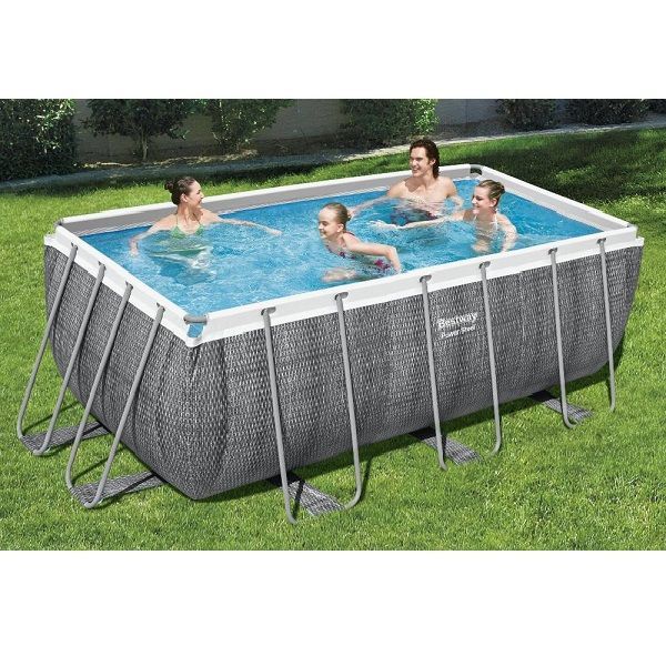 Pool Power Steel 412x201x122cm, 8124L, cadru metalic ID999MARKET_6163037 foto