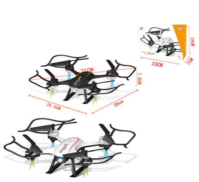 Dronă cu R/C, USB și lumini 44846 foto