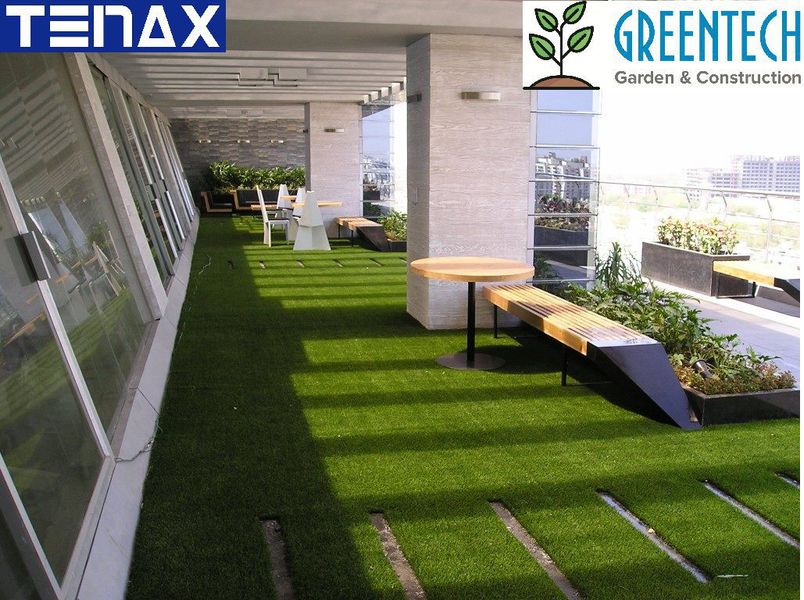 Gazon artificial Tenax Standart VERDE ID999MARKET_6406819 foto