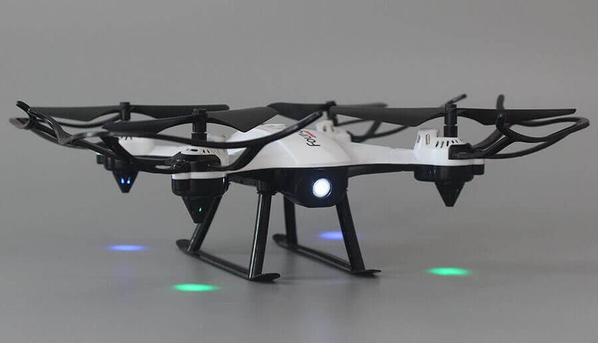 Dronă cu R/C, USB și lumini 44846 foto