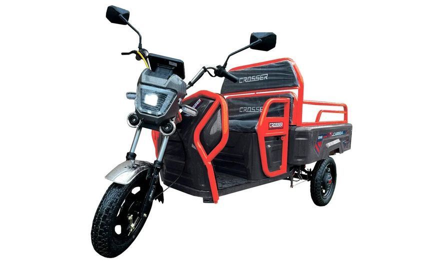 Triciclu electric cu remorcă Crosser Cargo 12, 2000W, 72V, 60 V 32 Аh CR12 foto