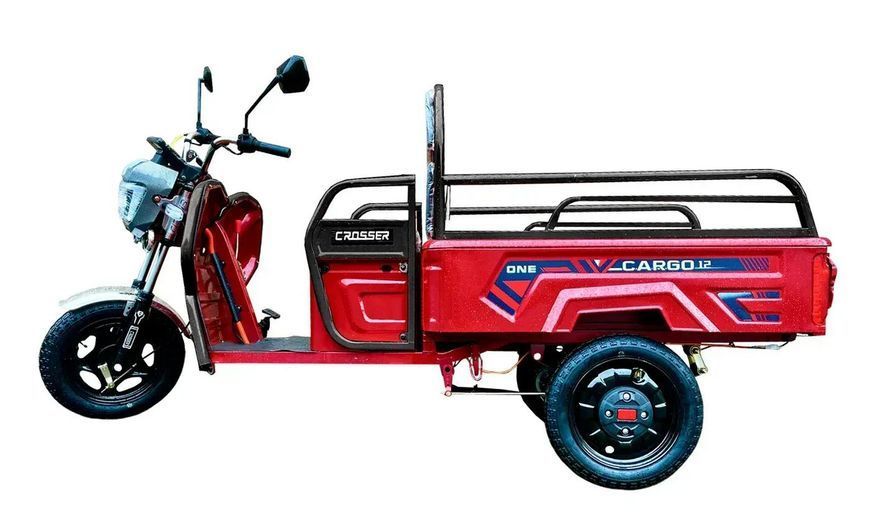 Triciclu electric cu remorcă Crosser Cargo 12, 2000W, 72V, 60 V 32 Аh CR12 foto