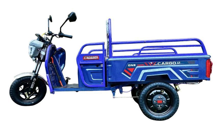 Triciclu electric cu remorcă Crosser Cargo 12, 2000W, 72V, 60 V 32 Аh CR12 foto