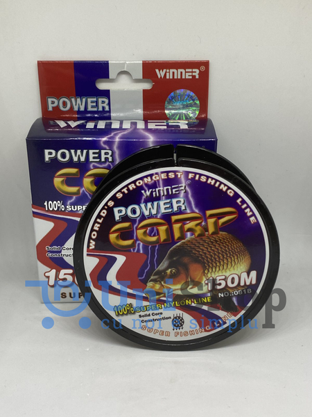 Леска Рыболовная Winner Power Carp 0.40mm 150M 18301 фото