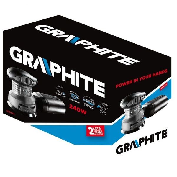 Șlefuitor excentric GRAPHITE 59G343 ID999MARKET_6261186 foto