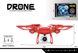 Dronă X16W Red 59284 foto 2