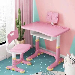 Парта с стульчиком Pink 58355 фото