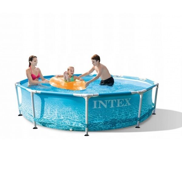 Piscina BEACHSIDE 305x76cm, 4485L, cadru metalic ID999MARKET_6163130 foto