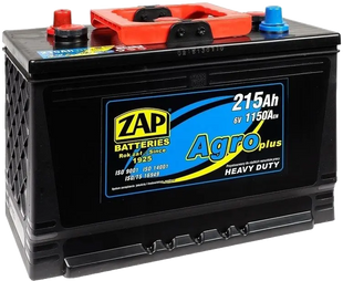 Аккумулятор ZAP 215 Ач 6V Agro Heavy Duty 21517 фото