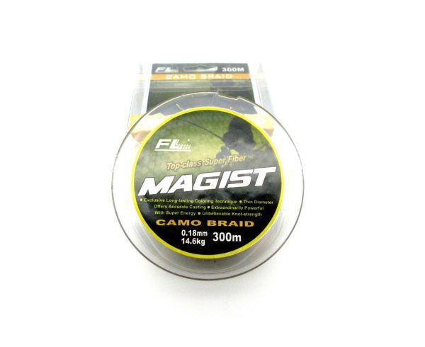 Плетёный шнур MAGIST CAMO BRAID камуфляж 4x300m 060.мм 20354 фото