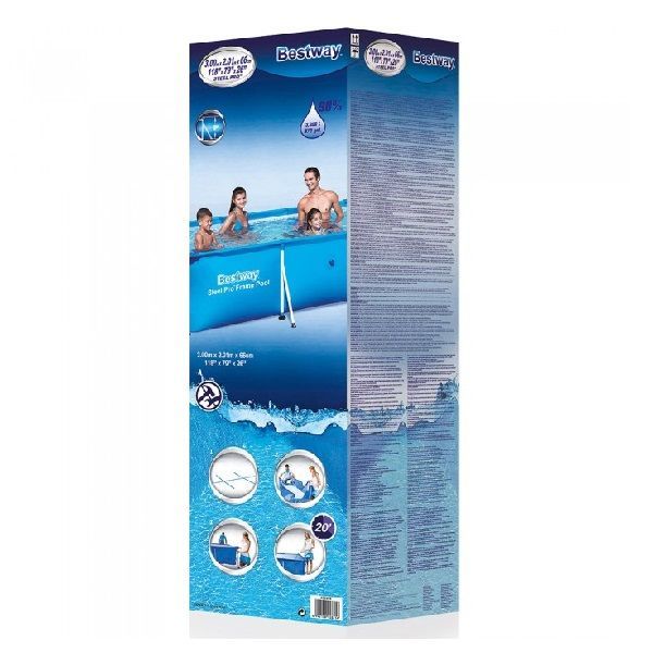 Pool Steel Pro 300x201x66cm, 3300L, cadru metalic ID999MARKET_6163139 foto