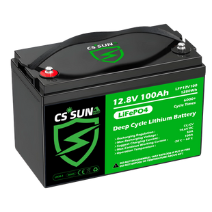 Acumulator LiFePO4 CS LFP 12V100, 12.8V 100Ah Lithium 12V100  foto
