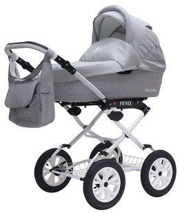 Cărucior 2 &icirc;n 1 Bart-Plast Fenix Prime PCO Light Gray KL169/5 foto