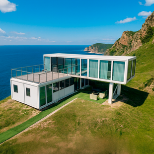 Модульный двухэтажный дом URSUS 2 PLUS SUPRA, 123.49 м&sup2; EV-57361558 фото