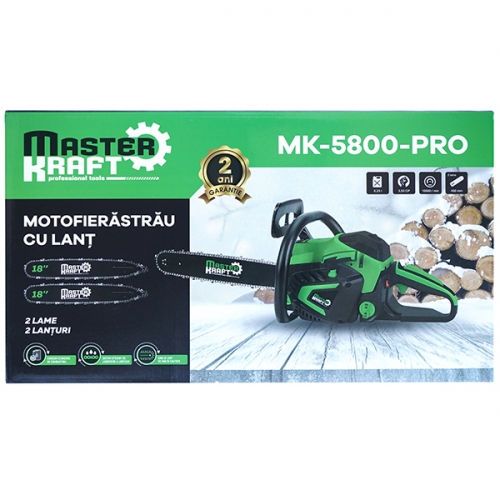 Бензопила 3,53 л.с. Master Kraft MK5800PRO ID999MARKET_6829109 фото