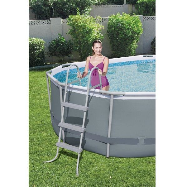 Pool Power Steel Oval 549x274x122cm, 13430L, cadru metalic ID999MARKET_6163017 foto