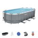 Pool Power Steel Oval 549x274x122cm, 13430L, cadru metalic ID999MARKET_6163017 foto 4