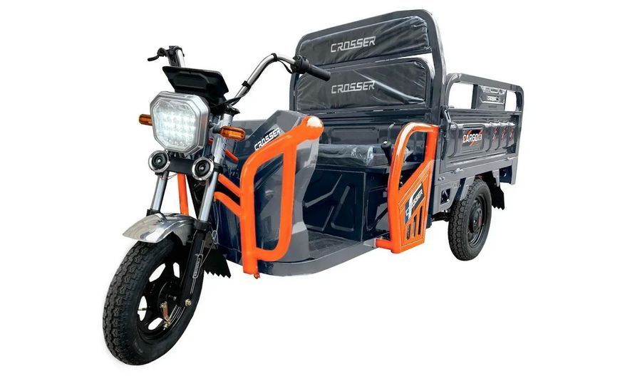 Triciclu electric cu remorcă Crosser Cargo 13, 2500W, 72V, 60 V 45 Аh CR13 foto
