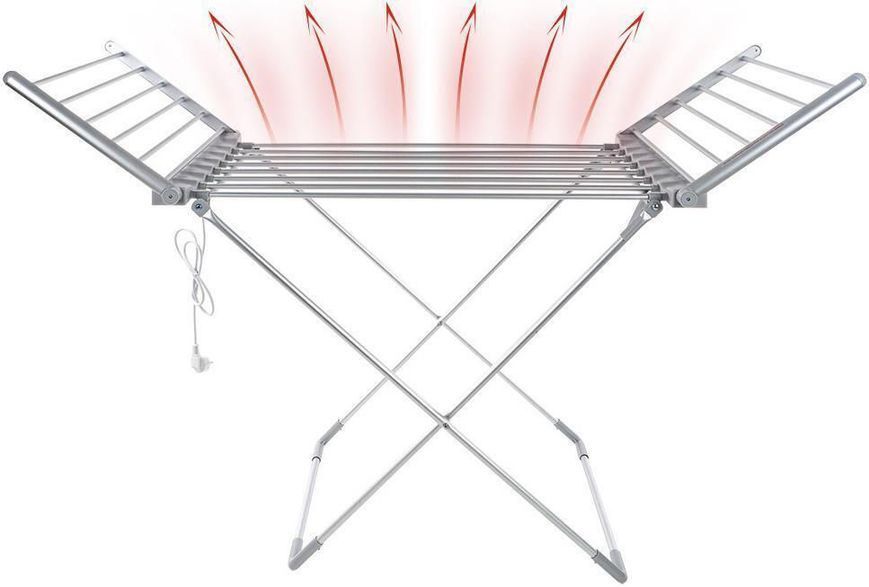 Uscător electric pentru haine Muhler, 12 m, 20 tuburi, capacitate de 15 kg MCD-1355 foto