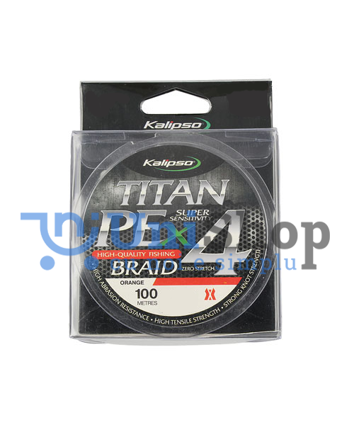 Шнур Kalipso Titan PE X4 OR 100м 0,16мм ID999MARKET_6173645 фото