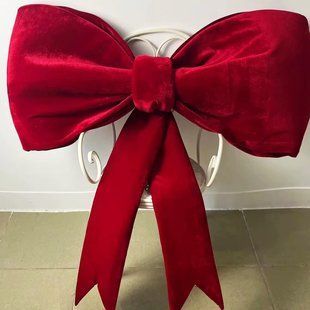 Новогодняя бабочка на ёлку (100 см) D255-008 фото