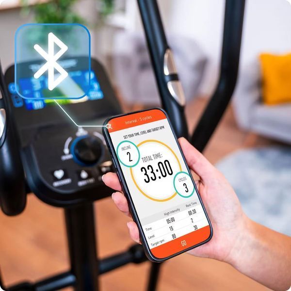 Bicicletă eliptică crosstrainer ZEPHYR &ndash; THUNDER NX-00001781 foto