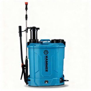 Stropitoare cu acumulator/manuala 2in1 16 l, 12V/8Ah Hammer 40166 foto