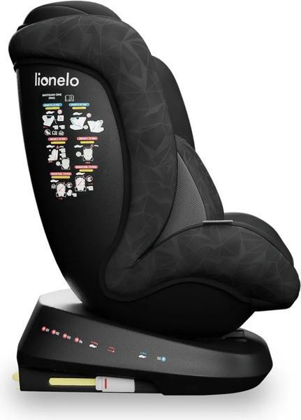 Scaun auto 0-36 kg Lionelo Bastiaan One Black Onyx LN.104809 foto