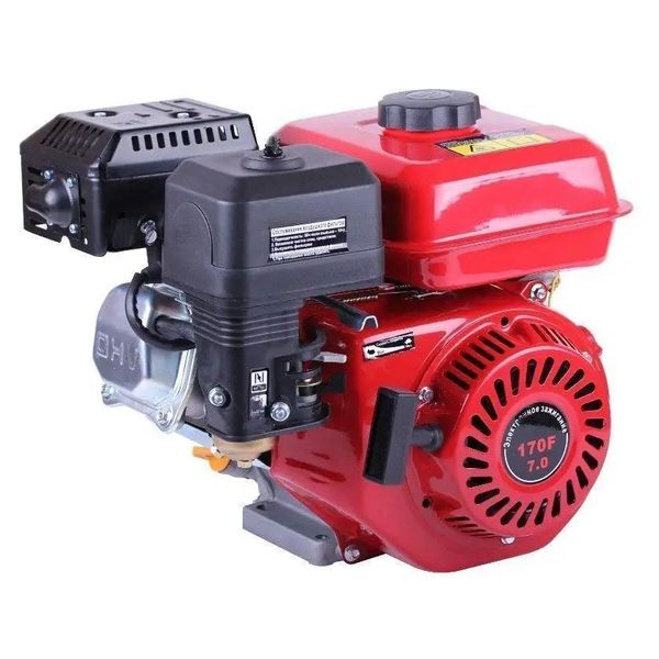 Motor pe benzină 170F TT cu ieșire cu arbore conic ID999MARKET_6846244 foto