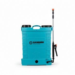 Stropitoare cu acumulator 20 l, 12V/8Ah Hammer 40168 foto
