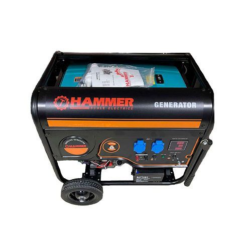 Бензиновый генератор Hammer G7500 7,5 кВт + электростартер ID999MARKET_6536952 фото