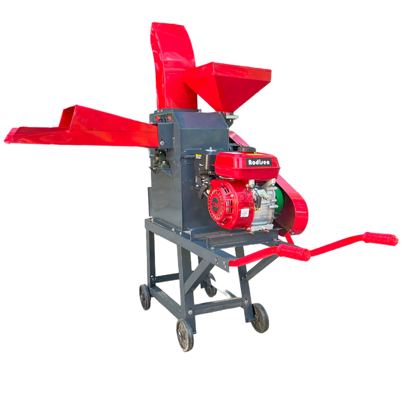 Tocator de furaje si cereale Demetra DM-400-24BD, motor benzina