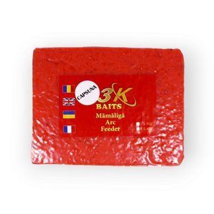 Мамалыга для рыбалки 3K Baits Клубника 22865 фото