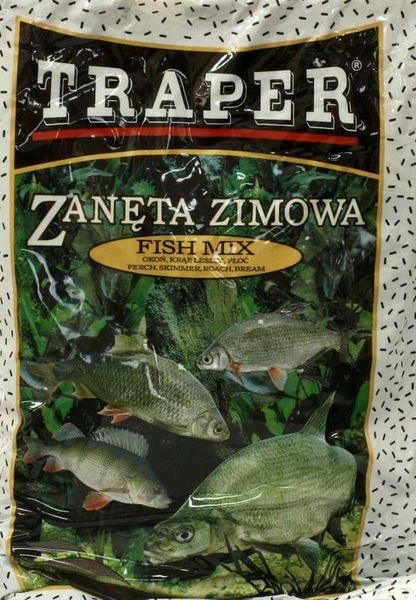 ПРИКОРМКА TRAPER ZANETA ZIMOWA FISH MIX 0.75 KГ 17736 фото