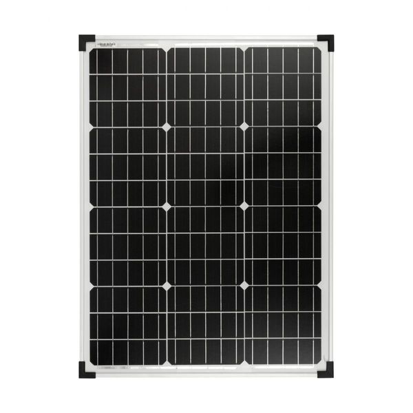 Panou solar monocristalin 50 W cu regulator de încărcare ID999MARKET_6258588 foto