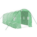 Seră 6x3x2.25m, +Cadou, 220 g/m2, 2 intrări, 26 mm 6173878 foto 1