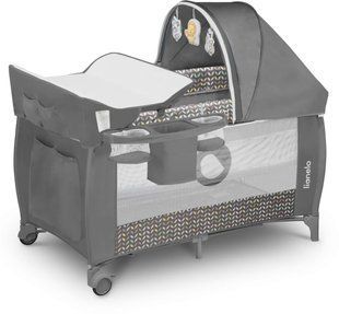 Манеж 2 в 1 Lionelo Sven Plus Gray Scandi LN.104816 фото