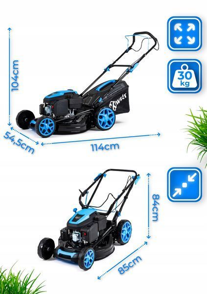 Бензиновая газонокосилка самоход HEXWELT MOWER 200 NX-00000138 фото