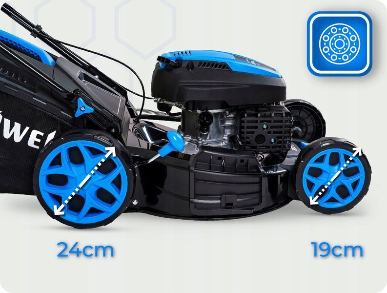 Бензиновая газонокосилка самоход HEXWELT MOWER 200 NX-00000138 фото