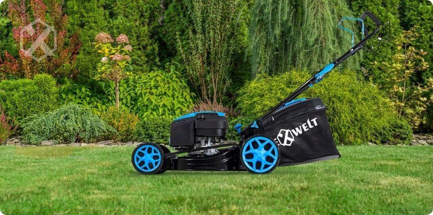 Бензиновая газонокосилка самоход HEXWELT MOWER 200 NX-00000138 фото