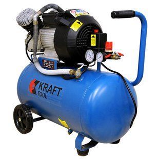 Компрессор 2-цилиндровый 2200 Вт 8 Бар KT50 Max Power KraftTool ID999MARKET_6757156 фото