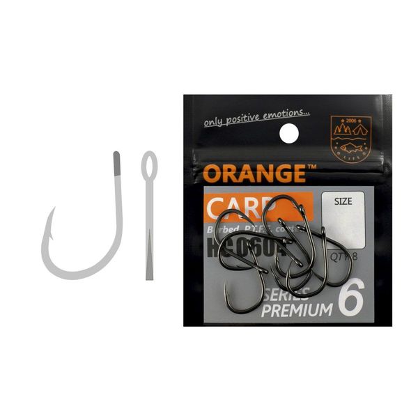 Carlig Orange Carp Hook Series 6 NR10 26403 foto