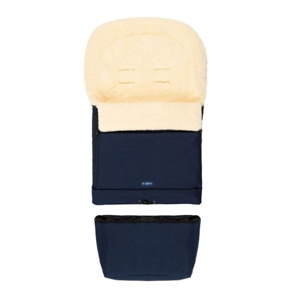 Husă cărucior Zaffiro Sleep&Groow Merino – Blue 015 foto