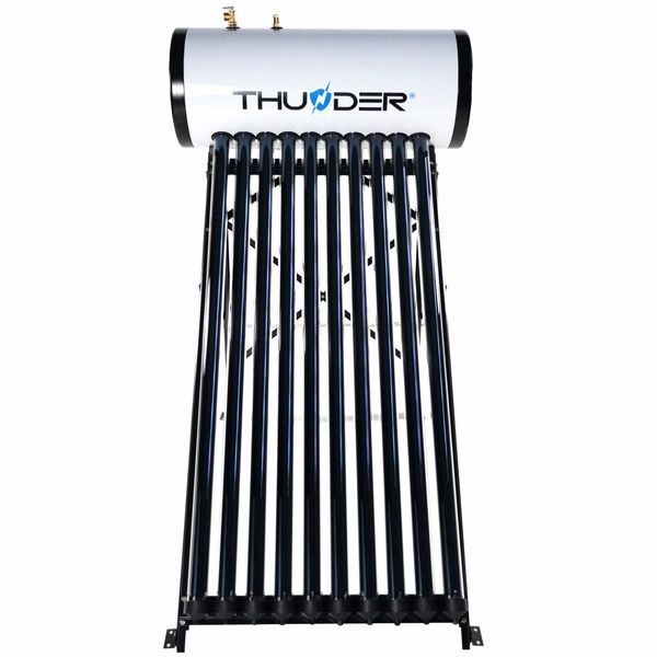 Прессуризированная солнечная система THUNDER Black &ndash; 100 л с контроллером и Heat-Pipe | Эффективность круглый год KSC-100L-BLACK фото