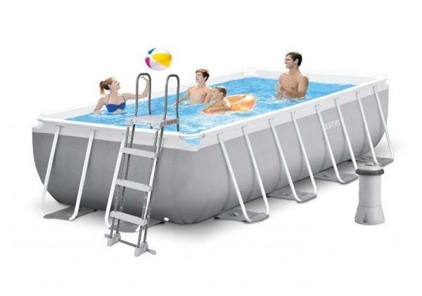 Piscina Carcas Metal 400x200x122cm, 8418L ID999MARKET_6219525 foto