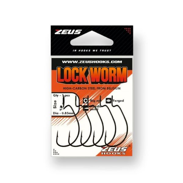 Cârlig decalat ZEUS LOCK WORM 21091 foto