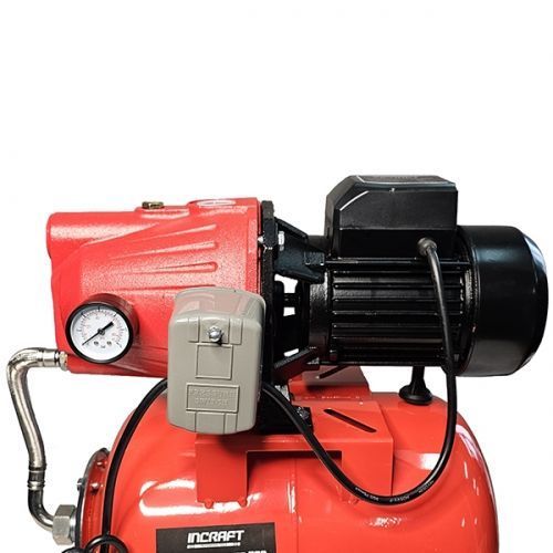 Гидрофор 1,1 кВт 50 л/мин INCRAFT Autojet-1100 чугун 023688 фото