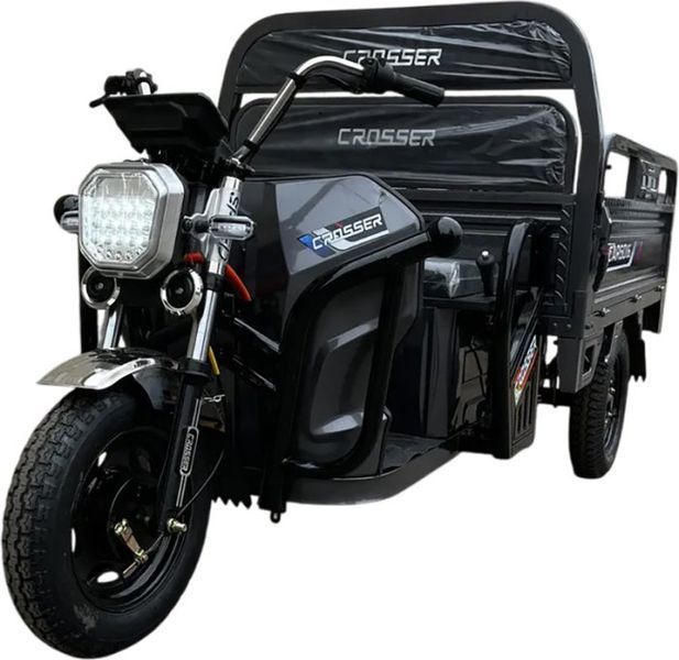 Triciclu electric cu remorcă Crosser Cargo 12, 3000W, 72V, 60 V 45 Аh CR16 foto