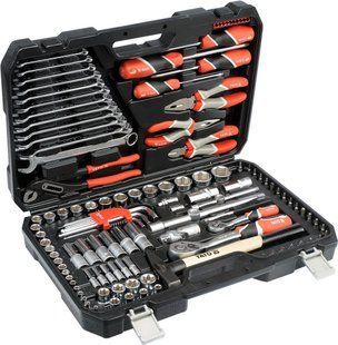 KIT DE UNELTE PROFESIONALE YATO 1/2",1/4", 3/8", 122 elemente ID999MARKET_6259324 foto