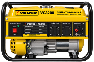 Generator pe benzină Volter VG3200, 3.0 kW VG3200 foto